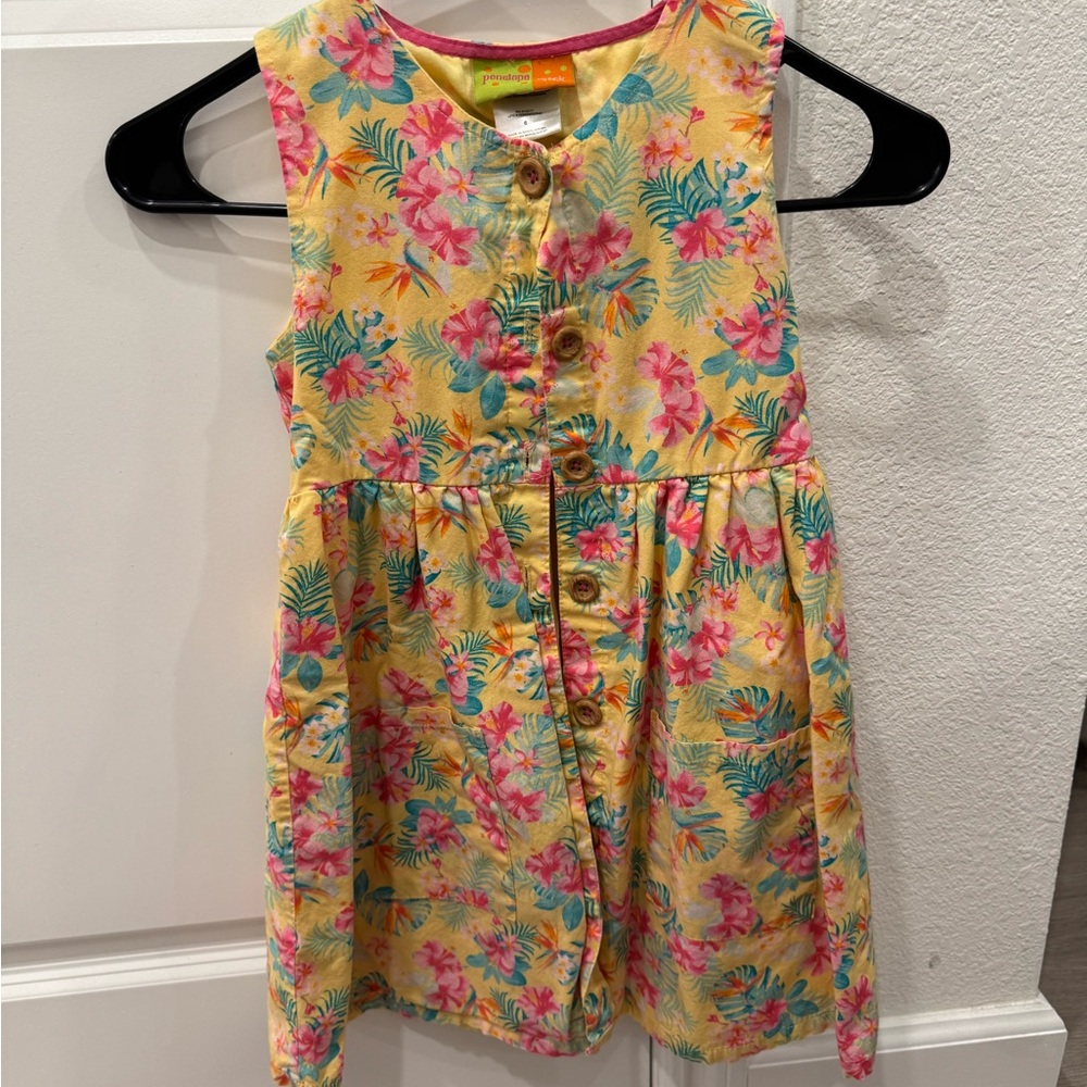 Penelope Mack Tropical Floral Dress